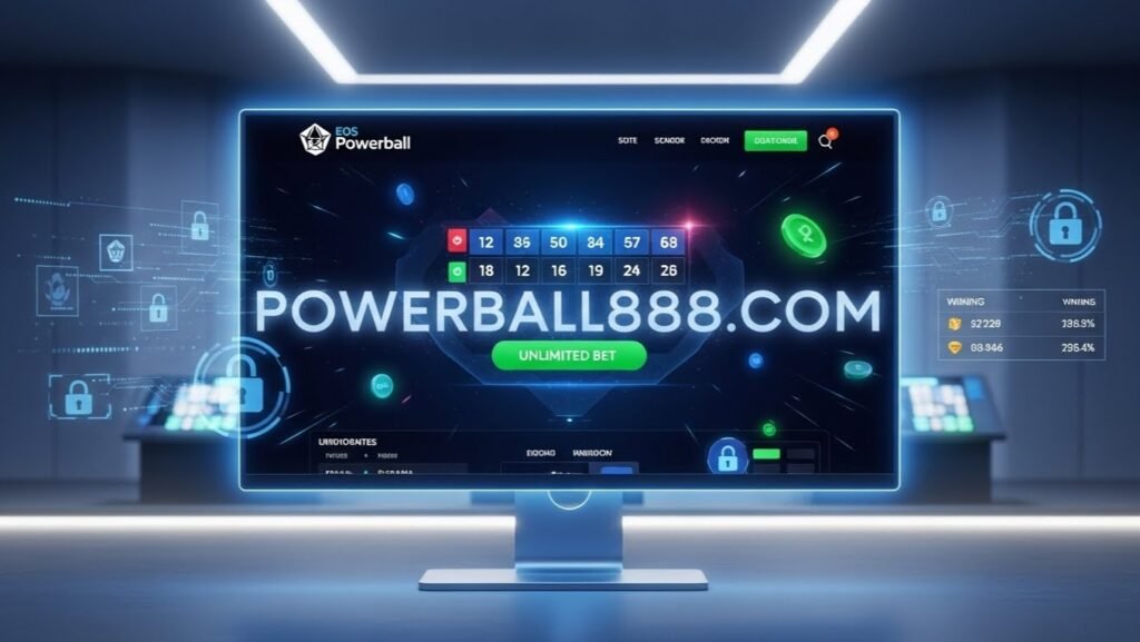 동행복권 기반 파워볼 추첨 결과와 실시간 연동 화면